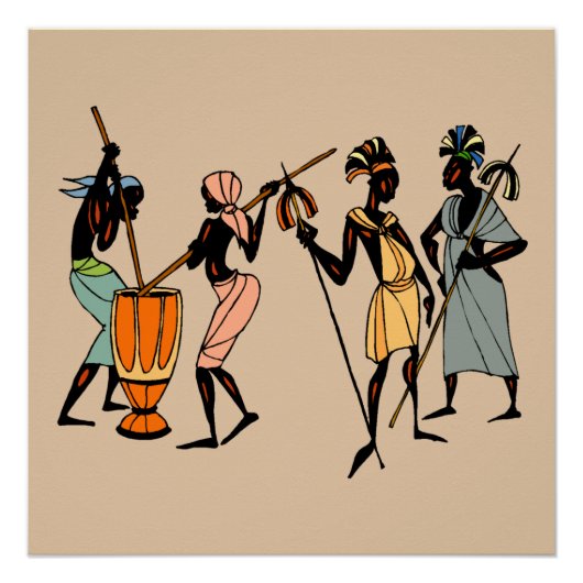 ケニアの男性 ポスター (正面)