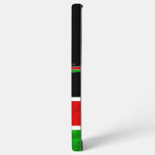 ケニアの精神で、トゥコパモジャ！美しいケニアを一緒に作ろう！ SAMSUNG GALAXYケース (左側面)