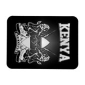 ケニアの紋章 マグネット (横)