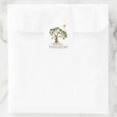 ケニアの自然の諺 ラウンドシール (バッグ)