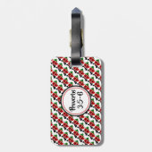 ケニアは主に信頼する箴言3荷物 ラゲッジタグ (裏面縦)