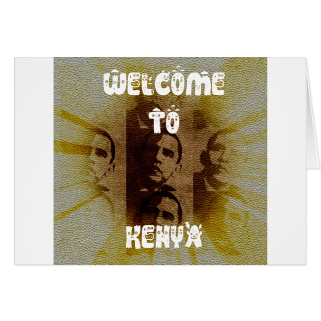 ケニアへようこそ (正面横)