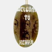 ケニアへようこそ セラミックオーナメント (右)