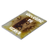 ケニアへようこそ ノートブック (左側)