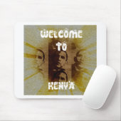 ケニアへようこそ マウスパッド (マウス)