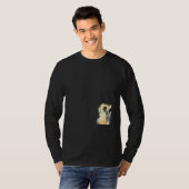 ケニアアフリカのシマウマ Tシャツ (正面フル)