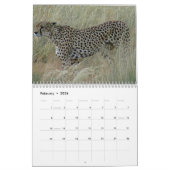 ケニアサファリ カレンダー (2月 2026)