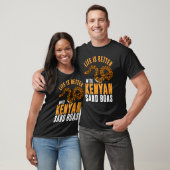 ケニアサンドボアススネークオーナー付き1 Tシャツ (ユニセックス)