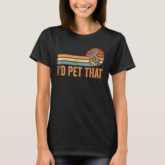 ケニアサンドボアスネークオーナーI d Pet That Tシャツ (正面)