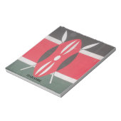 ケニアザビューティフルライオンカントリーサファリ.jpg ノートパッド (回転)