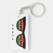 ケニアシェーカスタムズ文字&カラーキーチェーン キーホルダー (裏面)