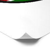 ケニアシェーズカスタム文字&カラーポスター ポスター (角)