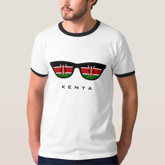 ケニアシェードカスタムシャツとジャケット Tシャツ (正面)