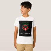 ケニアシールドデザイン:バタフライ国旗。 Tシャツ (正面フル)