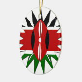 ケニアスター セラミックオーナメント (左)