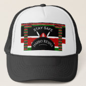 ケニアステイ保ズセーフ キャップ (正面)