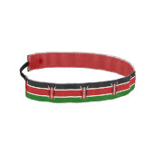 ケニアスリップまたは滑ること国旗を持つノーヘッドバンド アスレチックヘッドバンド (左)