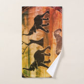 ケニアゾウとゼブラの移住 バスタオルセット