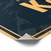 ケニアチエータサンセット ポスター (角)