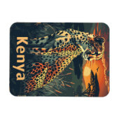 ケニアチエータサンセット マグネット (横)