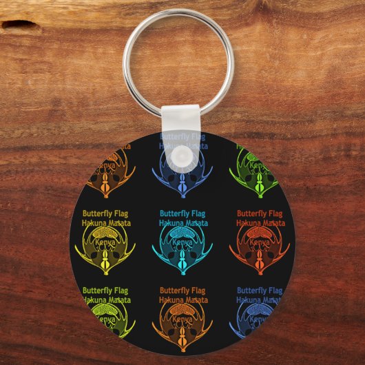 ケニアハクナマタタ キーホルダー (正面)