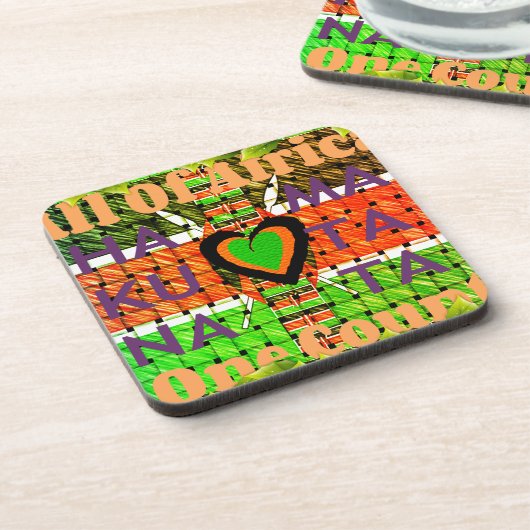 ケニアハクナマタタ コースター (左側)