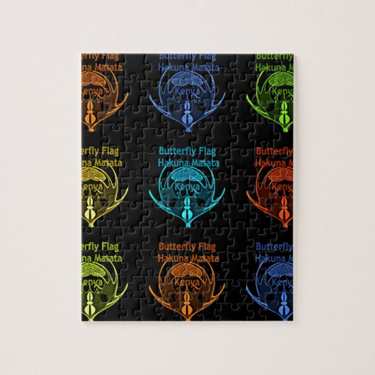 ケニアハクナマタタ ジグソーパズル (縦)