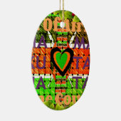 ケニアハクナマタタ セラミックオーナメント (右)