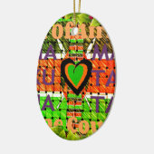 ケニアハクナマタタ セラミックオーナメント (左)