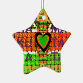 ケニアハクナマタタ セラミックオーナメント (右)