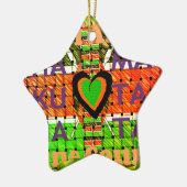 ケニアハクナマタタ セラミックオーナメント (左)