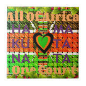 ケニアハクナマタタ タイル (正面)