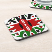 ケニアハーツ コースター (左側)