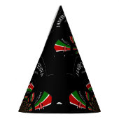 ケニアパーティー時間 パーティーハット (左)