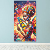 ケニアフェアリー キャンバスプリント (インサイチュ (ウッドフロア))