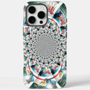 ケニアンタペストリーカレイドスコープアートプリント iPhone 16 PRO MAXケース