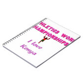 ケニア世界のアスレティックチャンピオンズ.png ノートブック (左側)