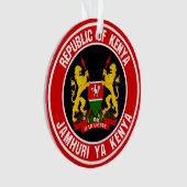 ケニア丸エンブレム オーナメント (正面)
