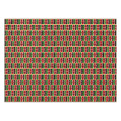 ケニア国旗とケニアの食卓用テーブルクロスデコールアフリカ テーブルクロス (正面(横))