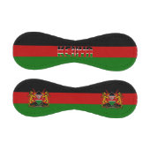 ケニア国旗とコート・オブ・アームズ 野球ボール (パネル)