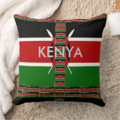 ケニア国旗の特別色 クッション