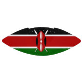 ケニア国旗を持つ愛国的なアメリカンフットボール アメリカンフットボール (パネル)