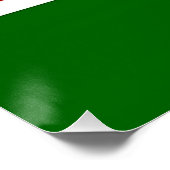 ケニア国旗を掲げた愛国的で特別な壁のポスター ポスター (コーナー)