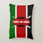 ケニア国旗 アクセントクッション (裏面(縦))