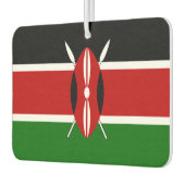 ケニア国旗 カーエアーフレッシュナー (左)