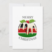 ケニア国旗|クリスマスプリン|フェスティバル シーズンカード (正面)