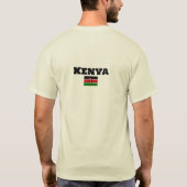 ケニア国旗、ケニア国旗 Tシャツ (裏面)