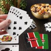 ケニア国旗（ケニア） トランプ (インサイチュ)