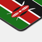 ケニア国旗 デスクマット (コーナー)