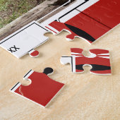 ケニア国旗 |写真 ジグソーパズル (側面)